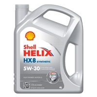 Масло моторное SHELL Helix HX8 5W-30 4л